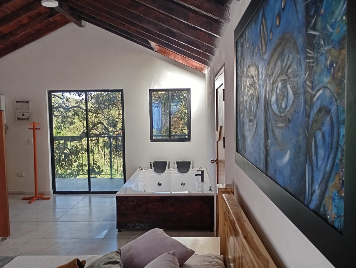 Acogedora Cabaña el santuario