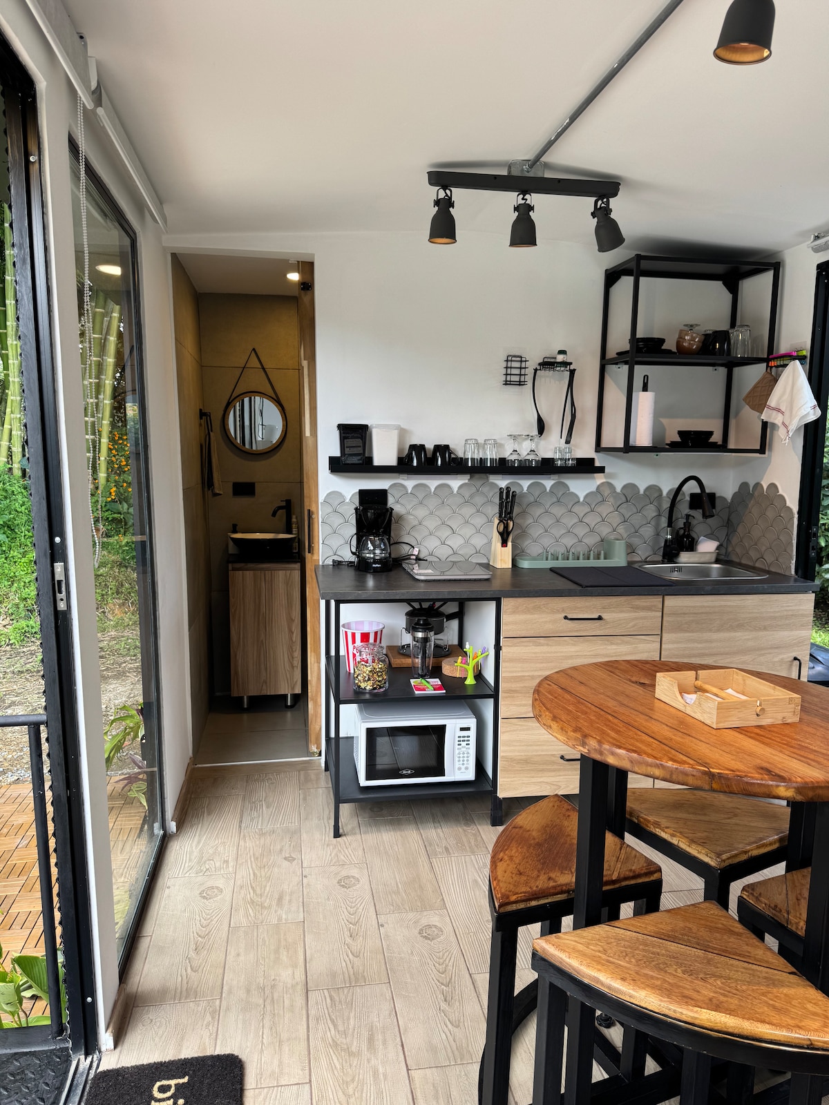 Tiny house romántica + jacuzzi | La Ceja
