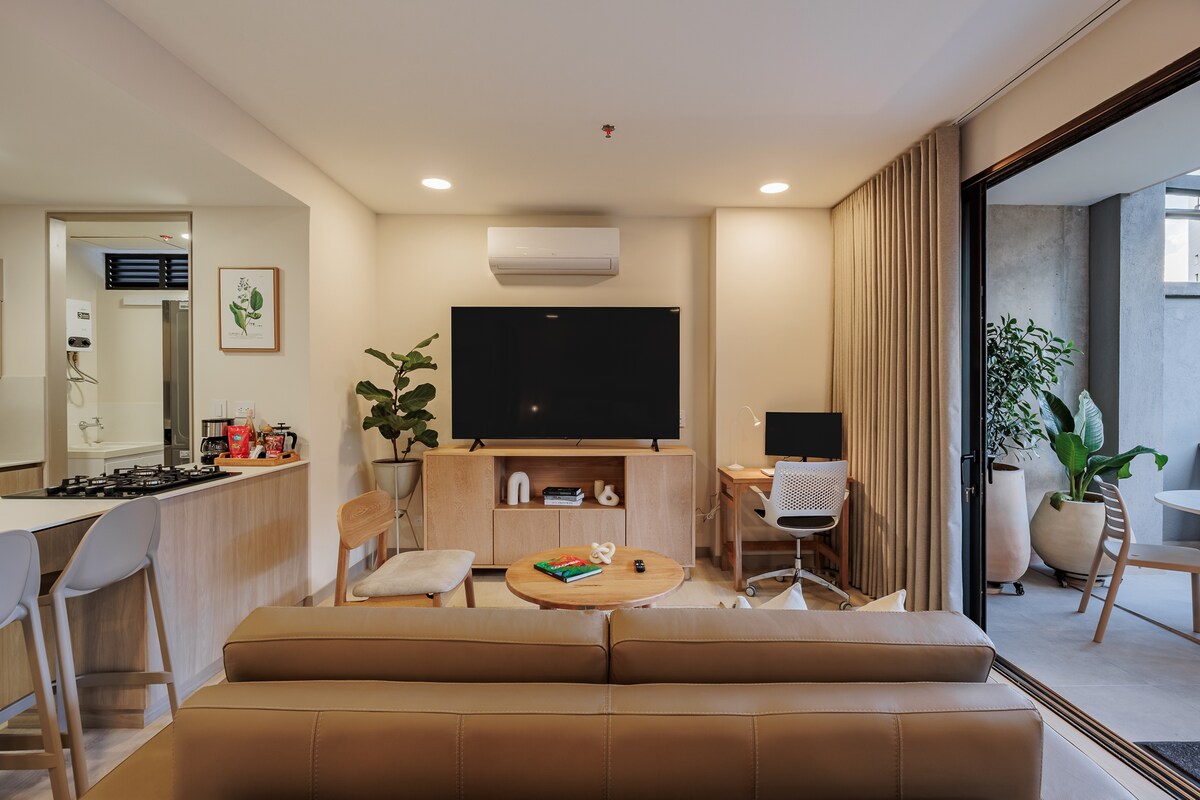 Loft: terraza con jacuzzi I Cama King I Aire acondicionado I Piscina