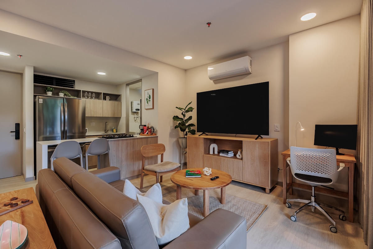Loft: terraza con jacuzzi I Cama King I Aire acondicionado I Piscina