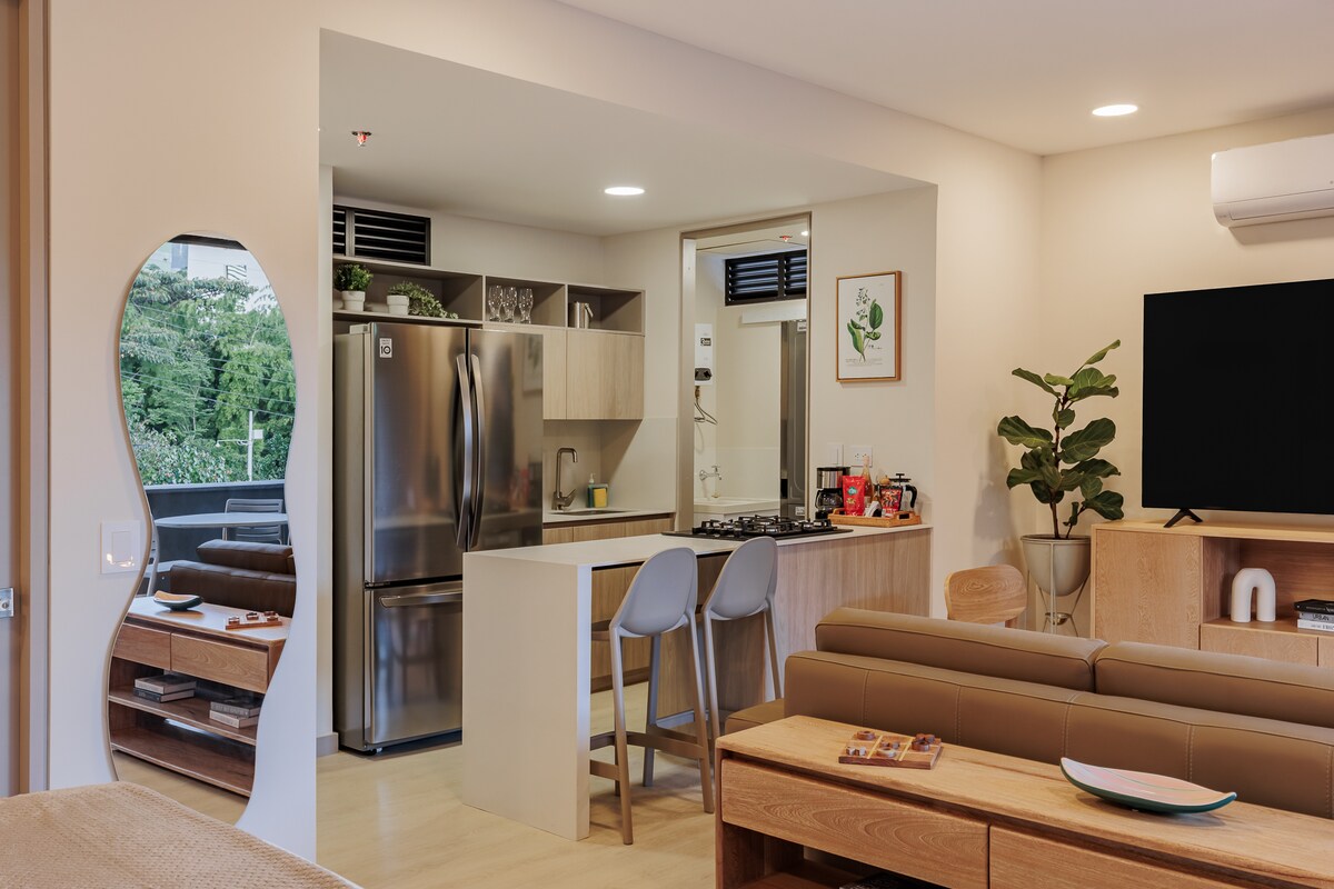 Loft: terraza con jacuzzi I Cama King I Aire acondicionado I Piscina