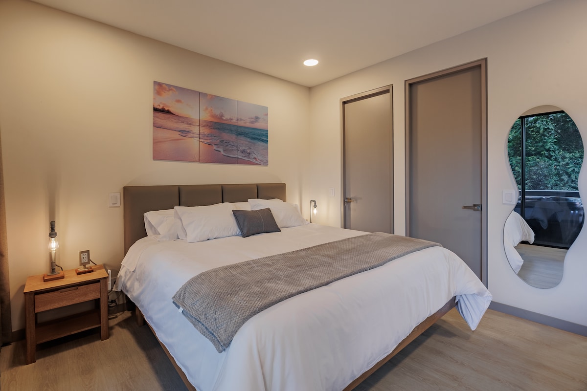 Loft: terraza con jacuzzi I Cama King I Aire acondicionado I Piscina