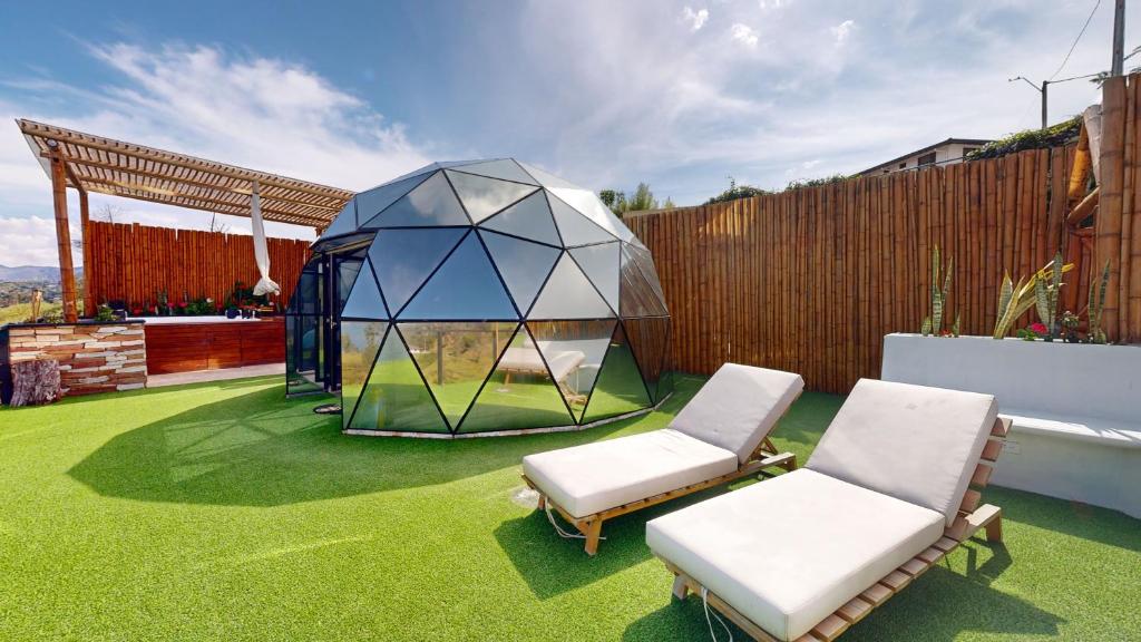 Glamping Premium | Jacuzzi + Vista Lago