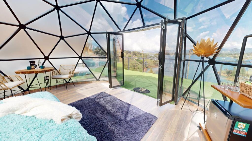 Glamping Premium | Jacuzzi + Vista Lago