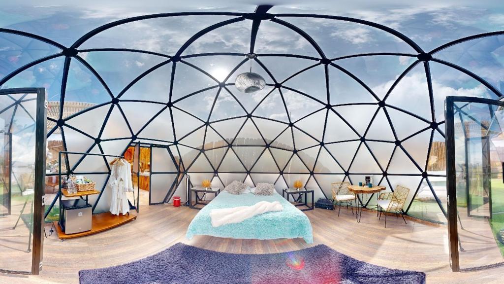 Glamping Premium | Jacuzzi + Vista Lago