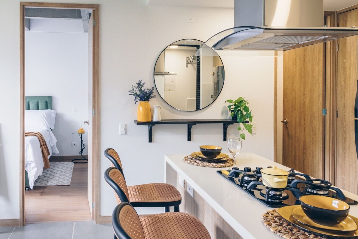 Diseño moderno+Vista |A/C| Frente a City Plaza