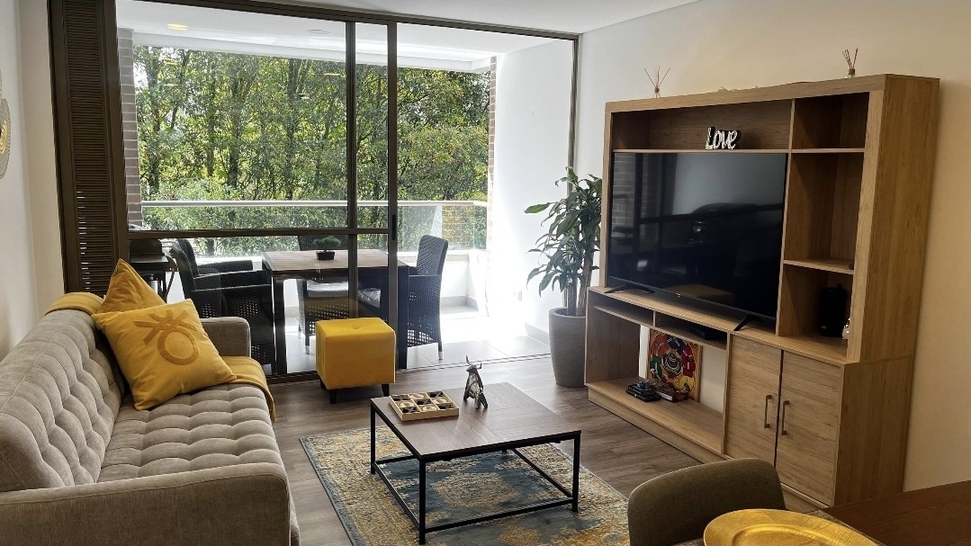 Moderno condominio de 2 habitaciones en el exclusivo Llanogrande.
