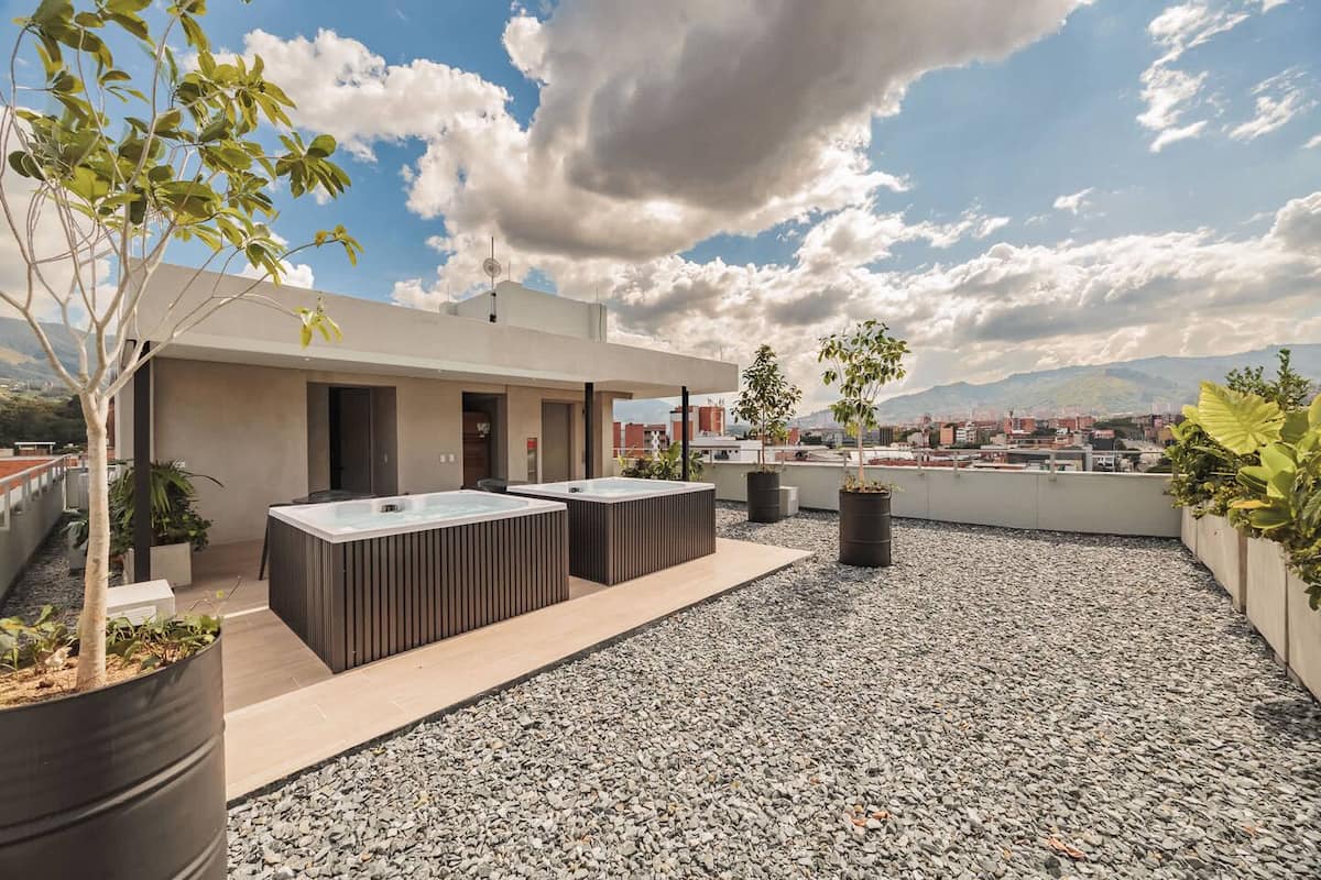Ático de lujo 801 en Laureles con todo