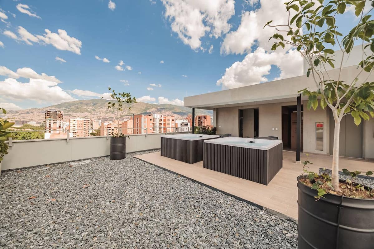 Ático de lujo 801 en Laureles con todo