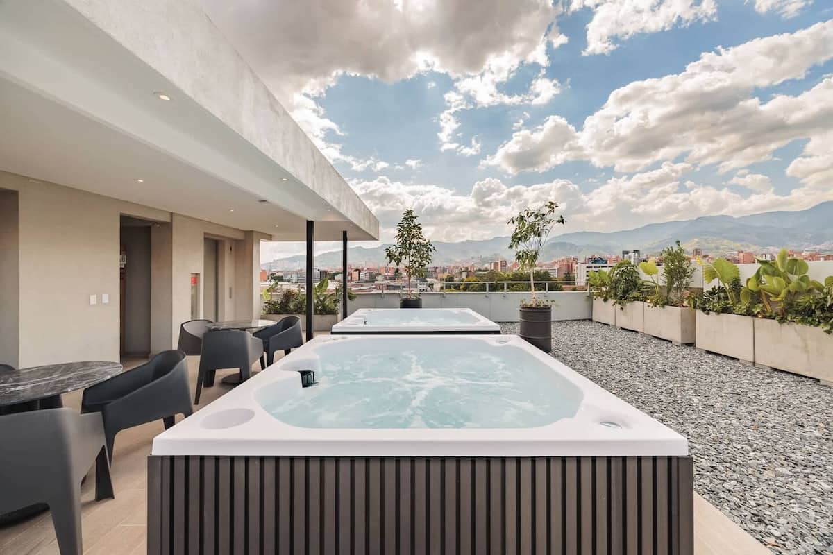 Ático de lujo 801 en Laureles con todo