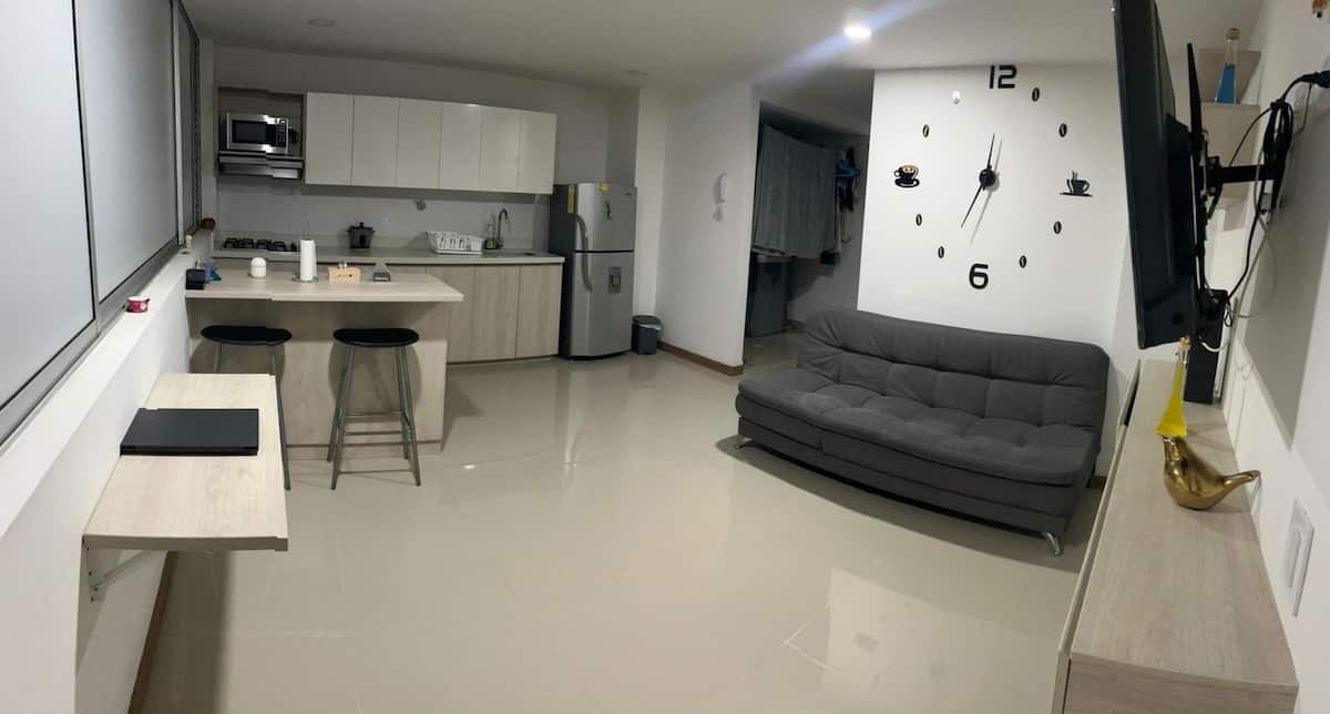Agradable y bello apartamento, central, 42 mts.