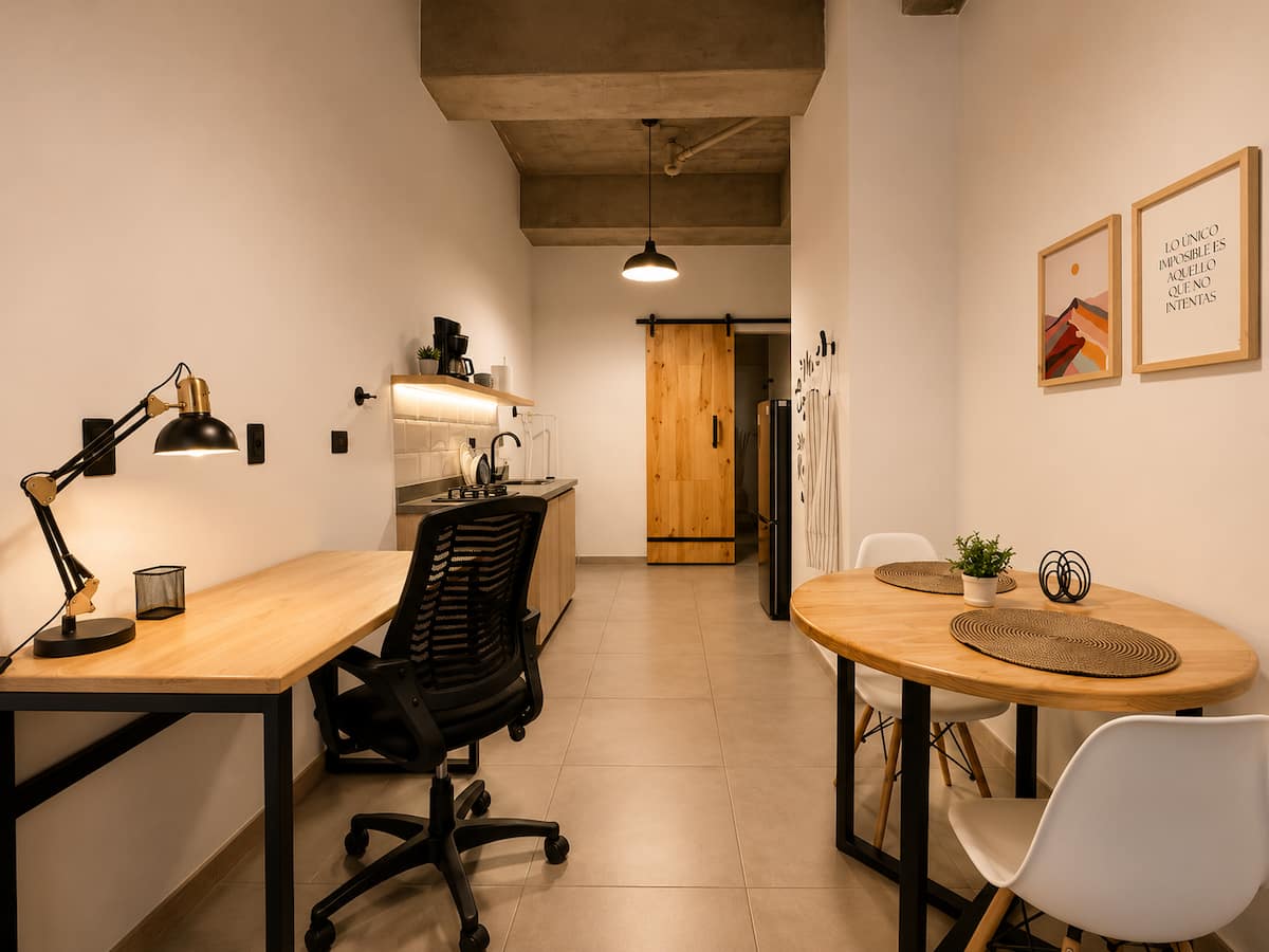 Loft Laureles | Wifi 300 Mb | Workspace | Cocina