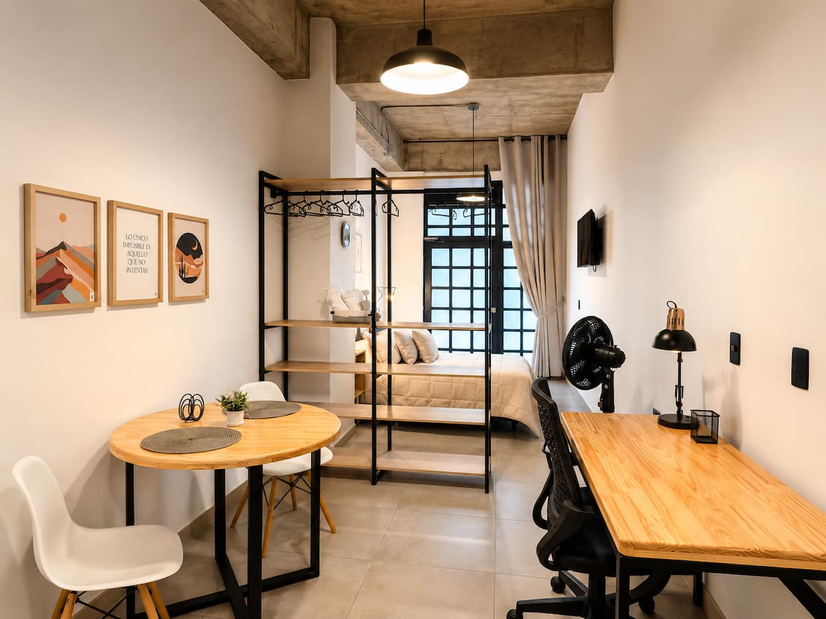 Loft Laureles | Wifi 300 Mb | Workspace | Cocina