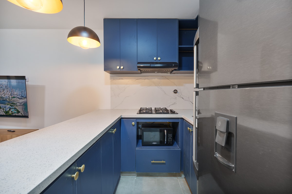 Cómodo apartamento de 2 dormitorios para familias/grupos cerca de Laureles