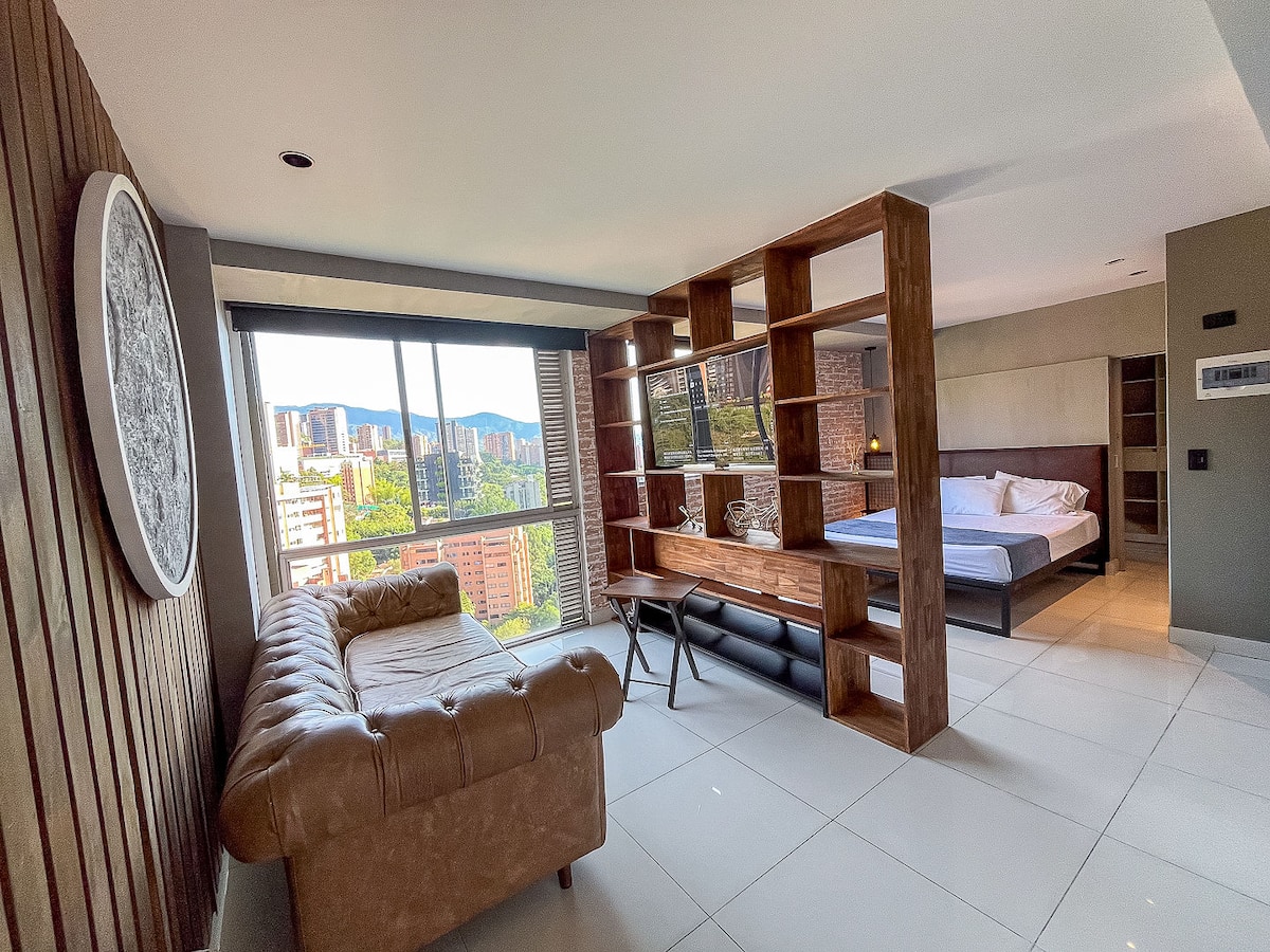 City View 1BRLoft | El Poblado, Provenza & Tesoro