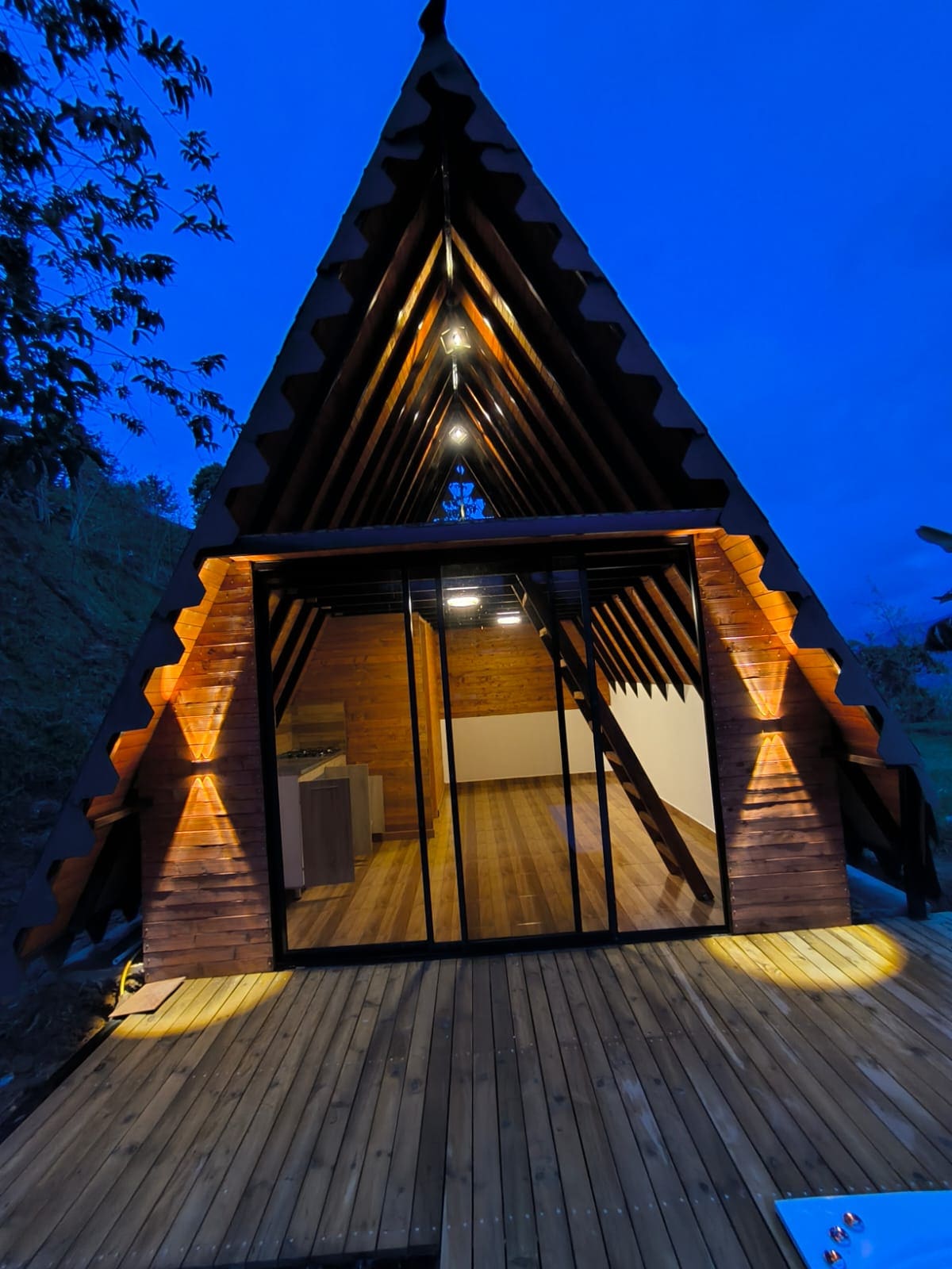 Glamping | cabaña tipo Chalet con jacuzzi