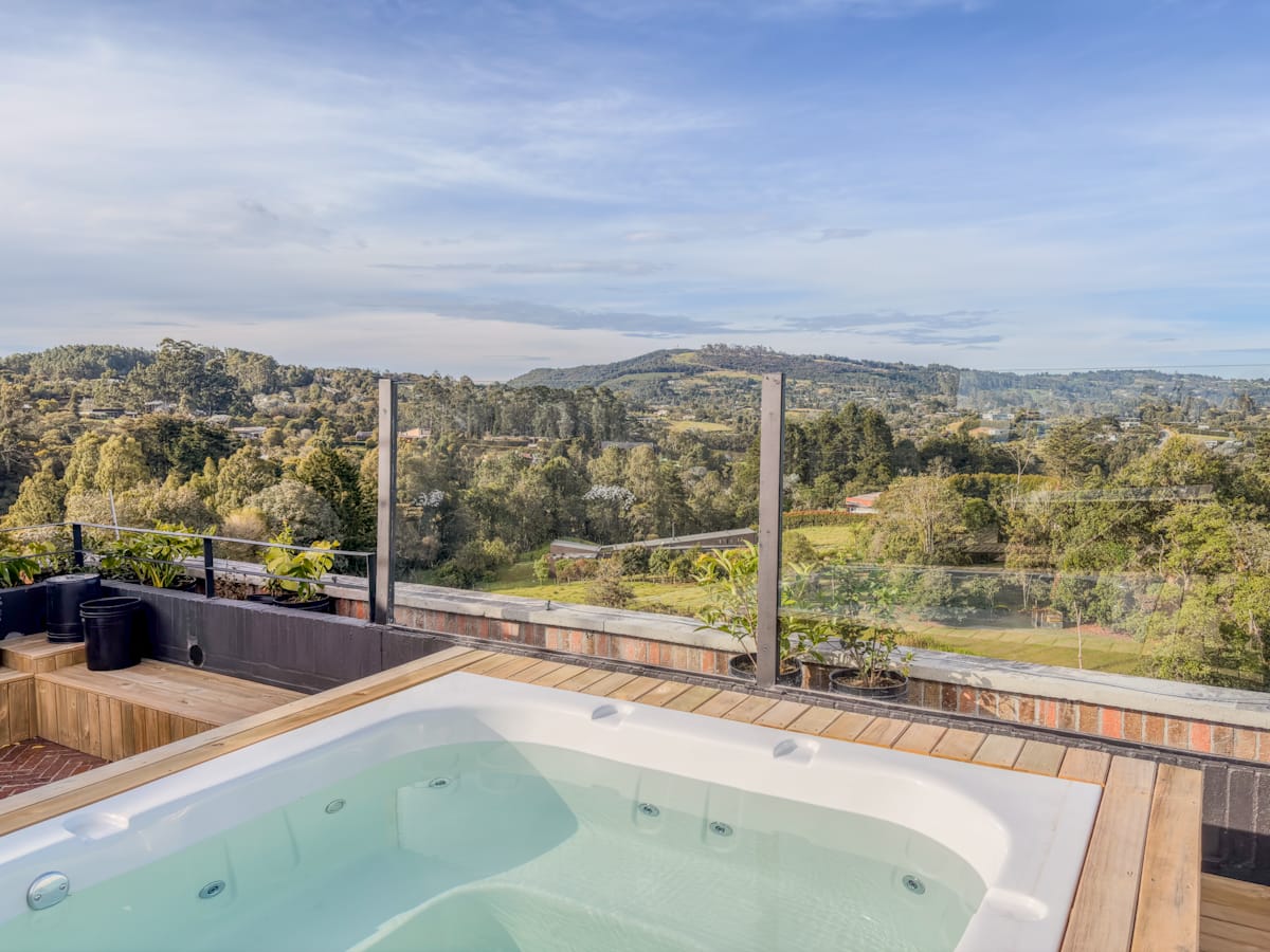 Loft con vista a la montaña y jacuzzi privado