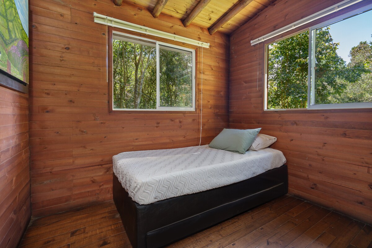 Cabaña Natural con vista al bosque | Bbq & Patio