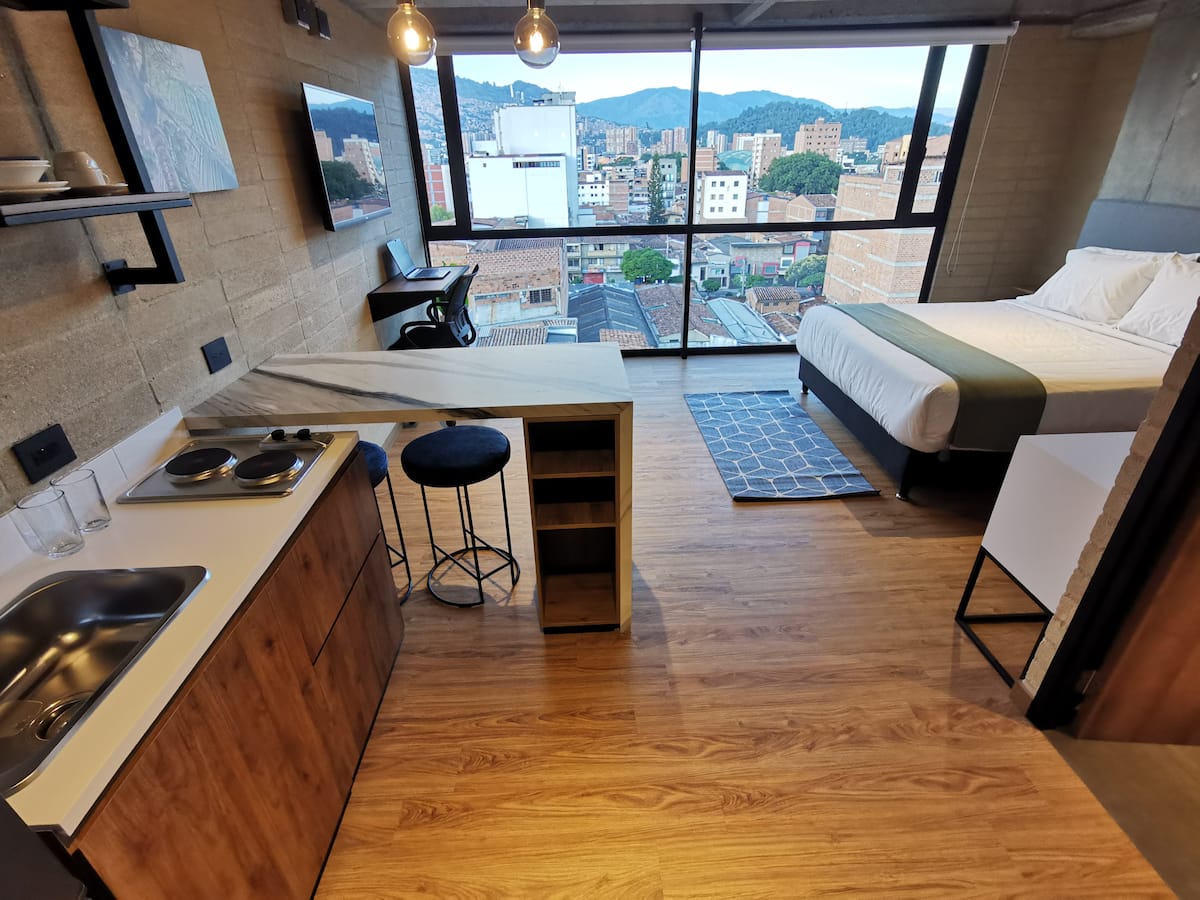 Loft ejecutivo + vistas, en LOFT 43 Medellín