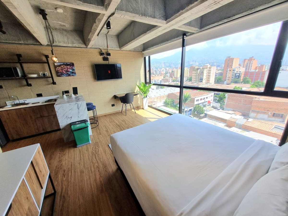 Loft ejecutivo + vistas, en LOFT 43 Medellín
