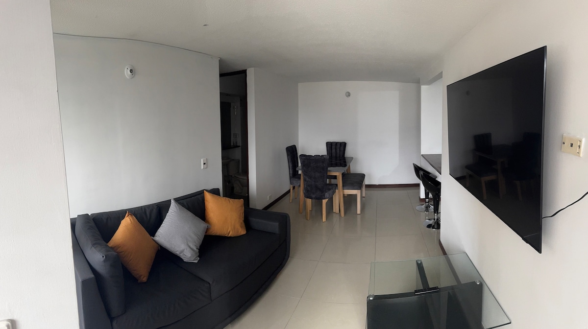 Apartamento con una excelente vista y bien ubicado