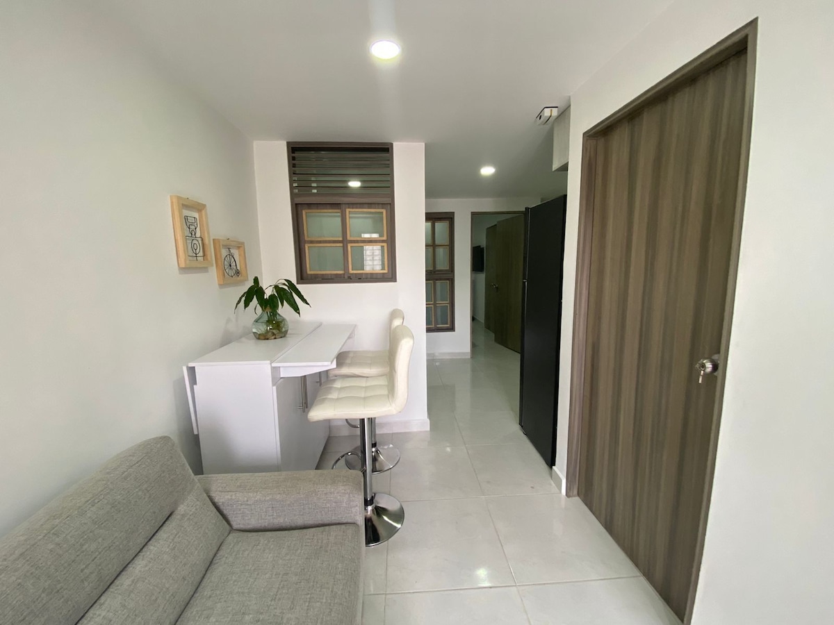 Departamento pequeño, encantador y acogedor en el primer piso