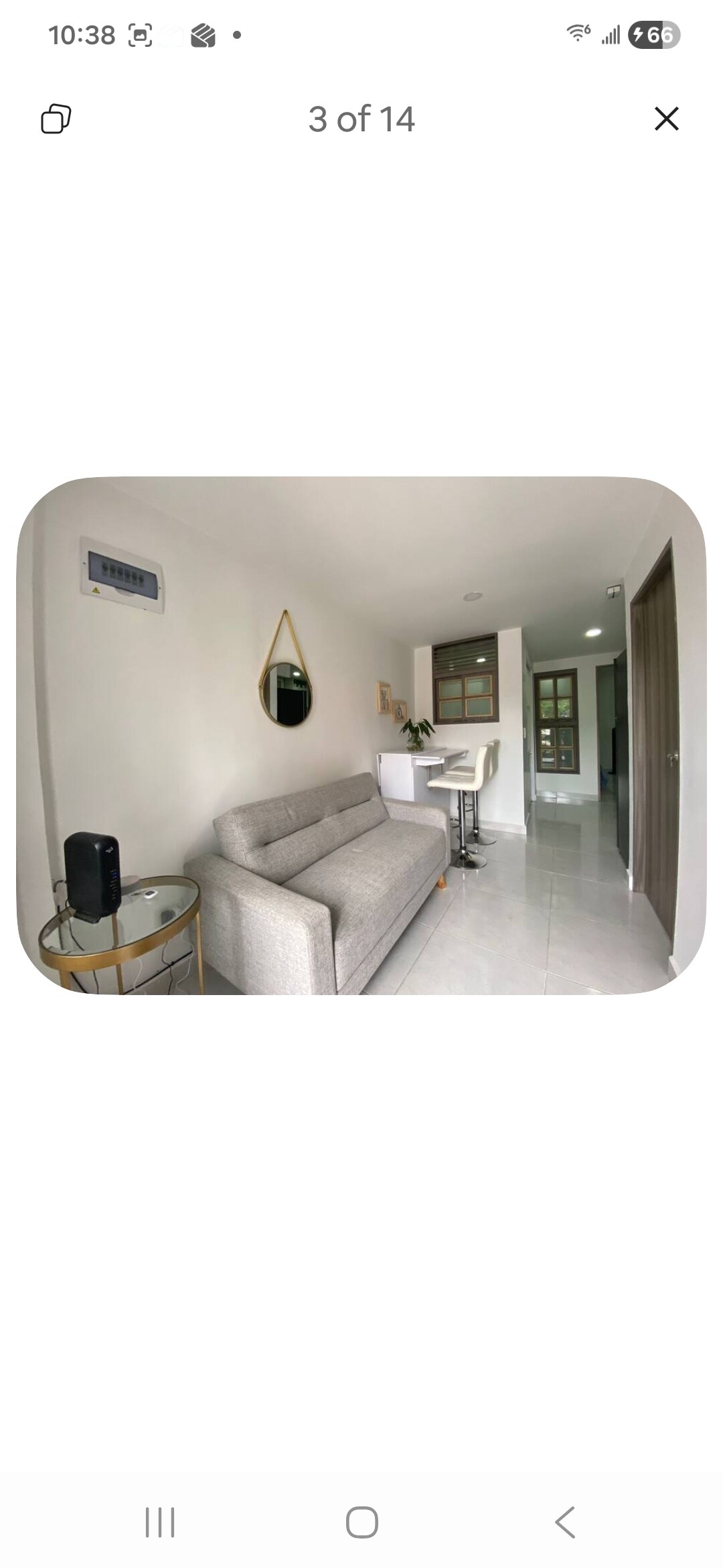 Departamento pequeño, encantador y acogedor en el primer piso