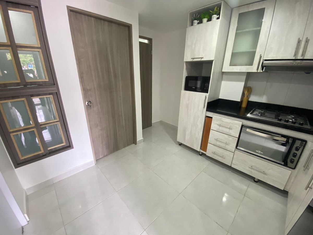 Departamento pequeño, encantador y acogedor en el primer piso