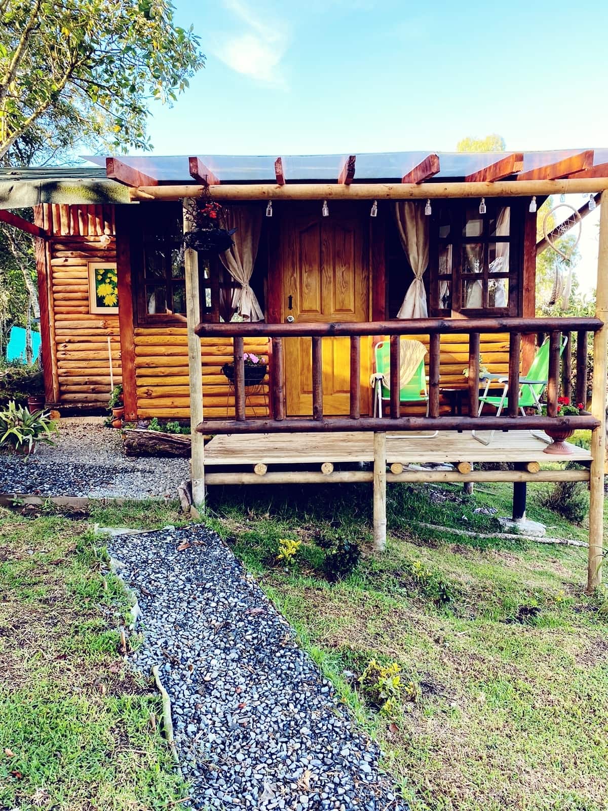 Cabaña La Odisea  Espacio para disfrutar en pareja