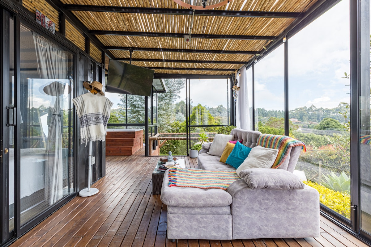 Lujosa cabaña a 30 Minutos de Medellin