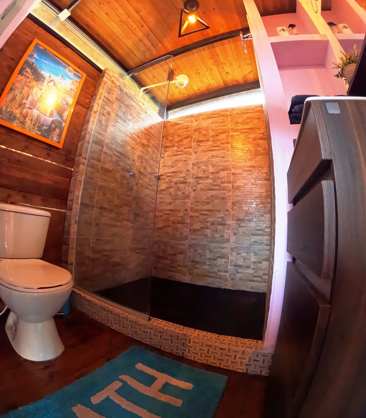Cabaña privada con jacuzzi y vista a la ciudad