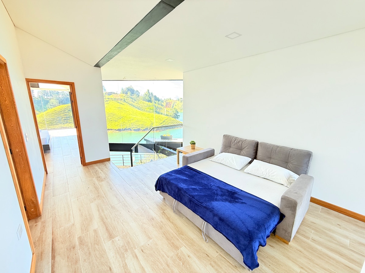 Casa*A/C*Jacuzzi/Wifi*Familia*represa/guatape