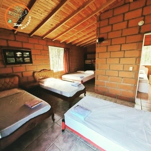 Linda cabaña con Jacuzzi y vista