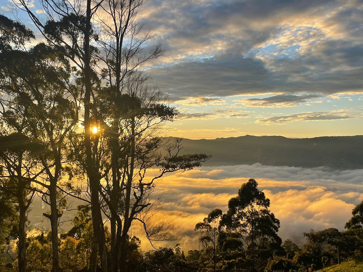 Glamping AGAZE con vistas de encanto.