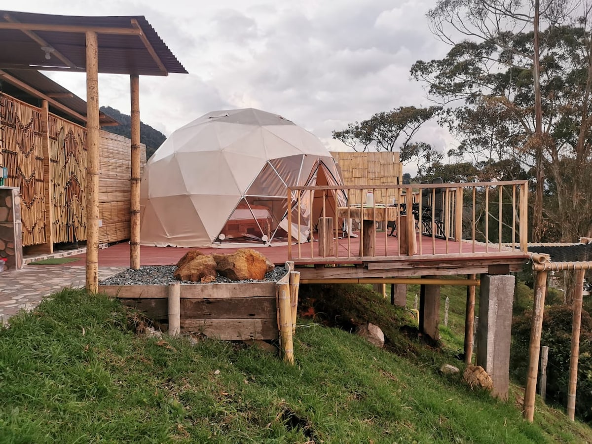 Glamping Agaze vistas de encanto
