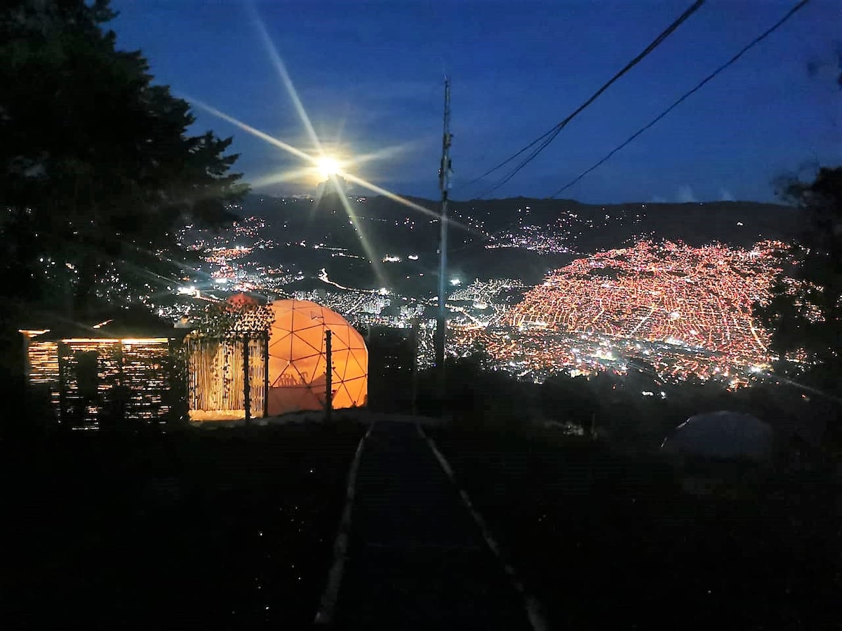 Glamping Agaze vistas de encanto