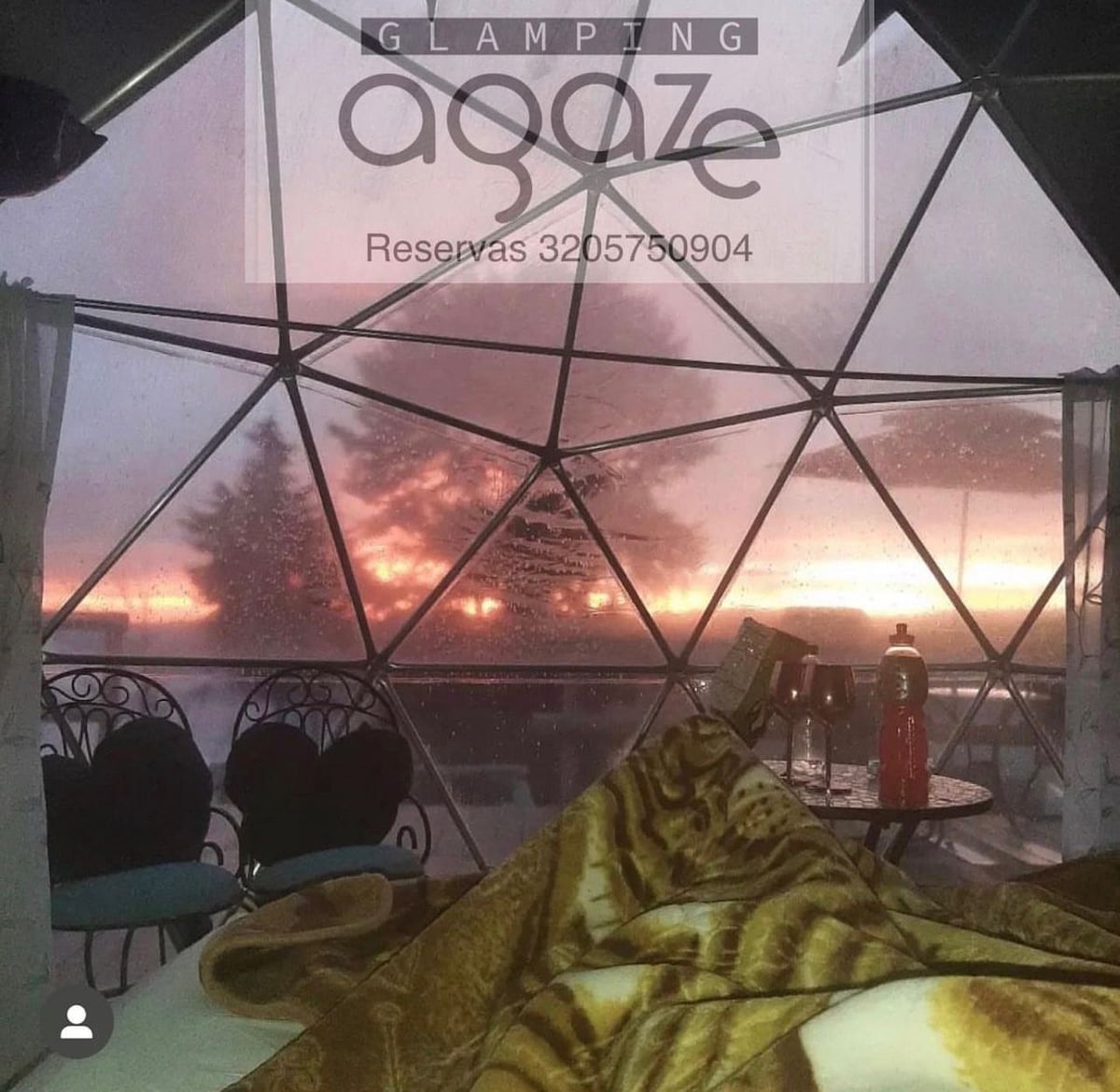 Glamping Agaze vistas de encanto
