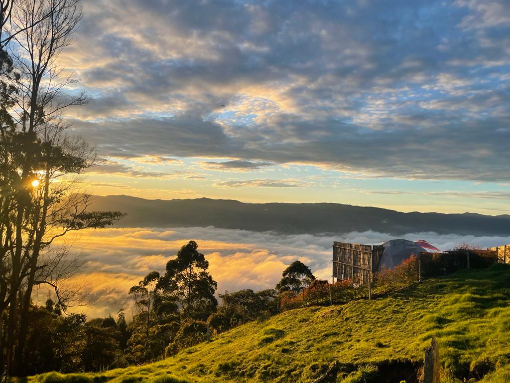 Glamping Agaze vistas de encanto