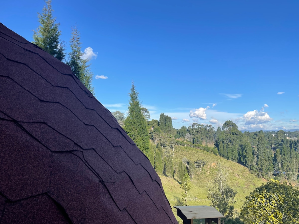 Entre-pinos Glamping WiFi Vista 360º