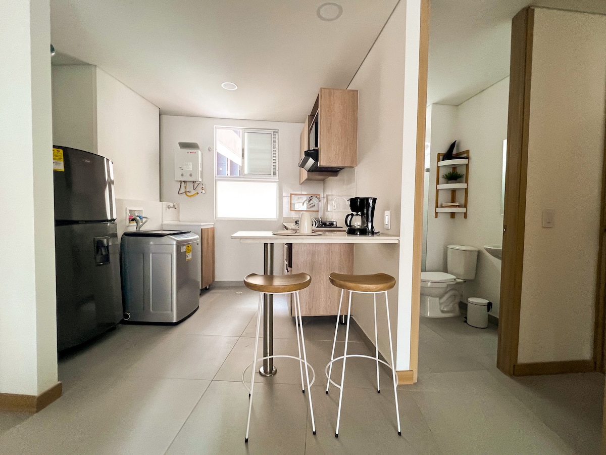 Loft Moderno Centro Medellín a 15 Min de Provenza