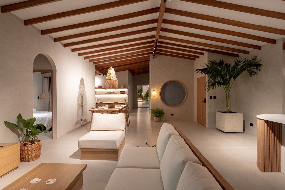 Casa bohemia con jacuzzi y azotea