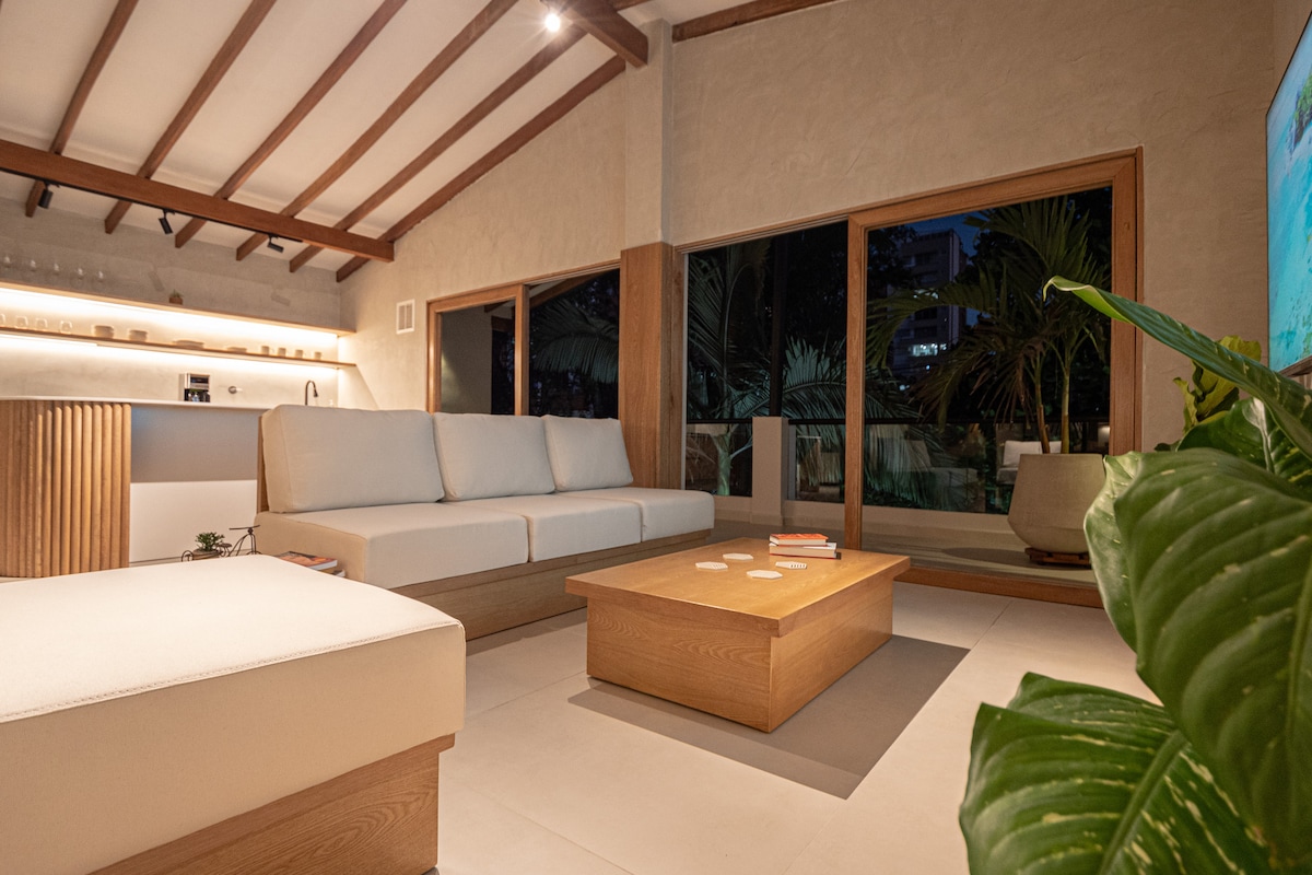 Casa bohemia con jacuzzi y azotea