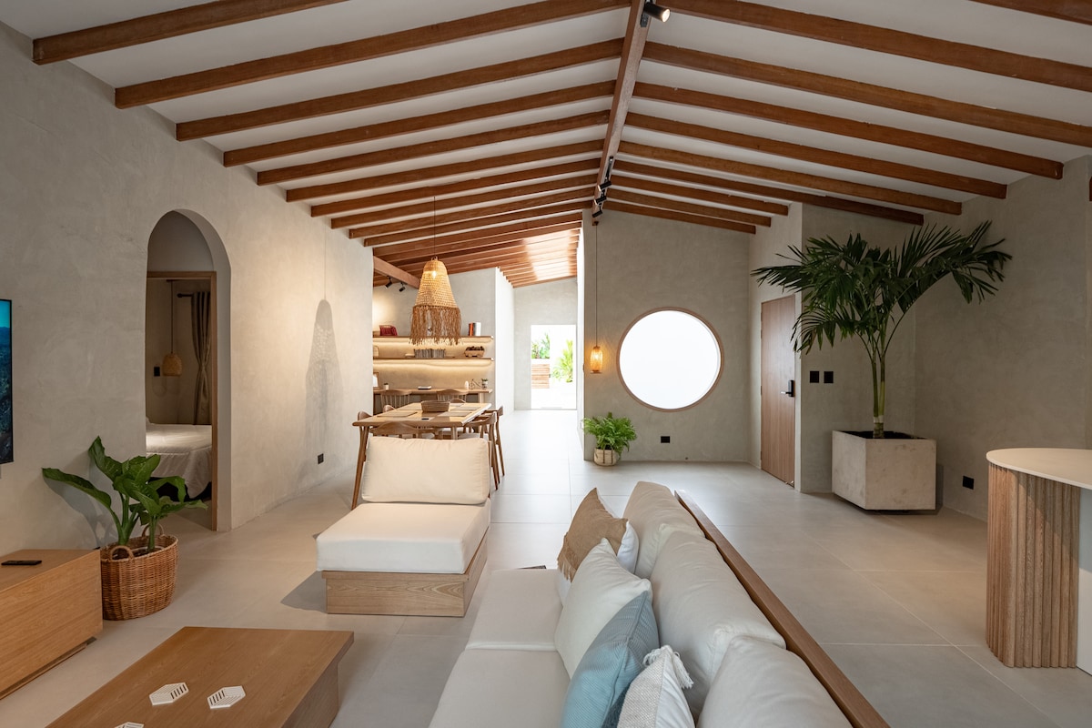 Casa bohemia con jacuzzi y azotea