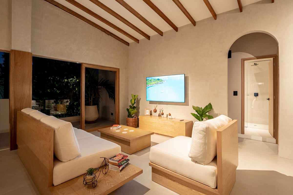 Casa bohemia con jacuzzi y azotea
