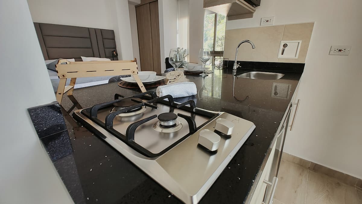Apartaestudio moderno en Laureles central