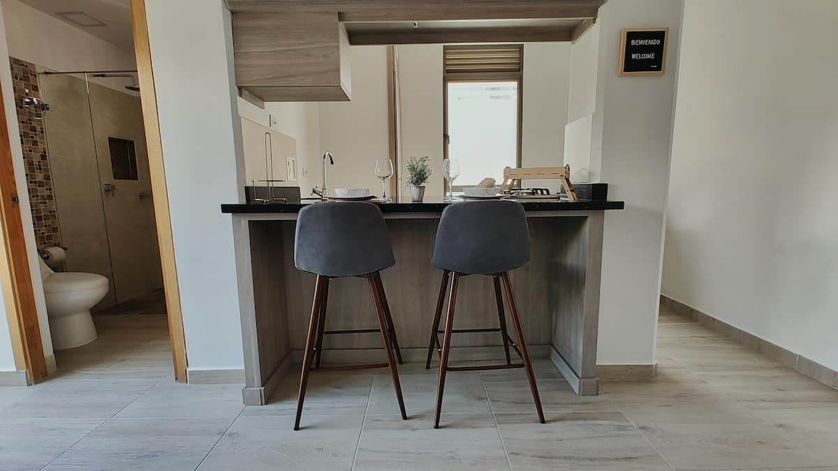Apartaestudio moderno en Laureles central